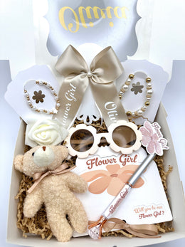 Personalized Flower Girl Proposal Gift Box – Wedding Gift