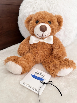 Personalized Flower Girl Teddy Bear – Wedding Proposal Gift