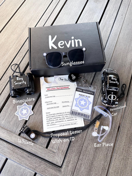 Personalized Ring Security Proposal Gift Box – Ring Bearer Gift